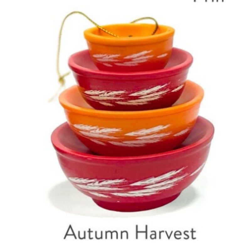 🎉🎅Miniature Pyrex-Inspired Mixing Bowls🎄