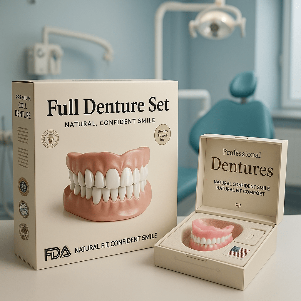 🦷🔥This week's special offer🔥Full Denture Set