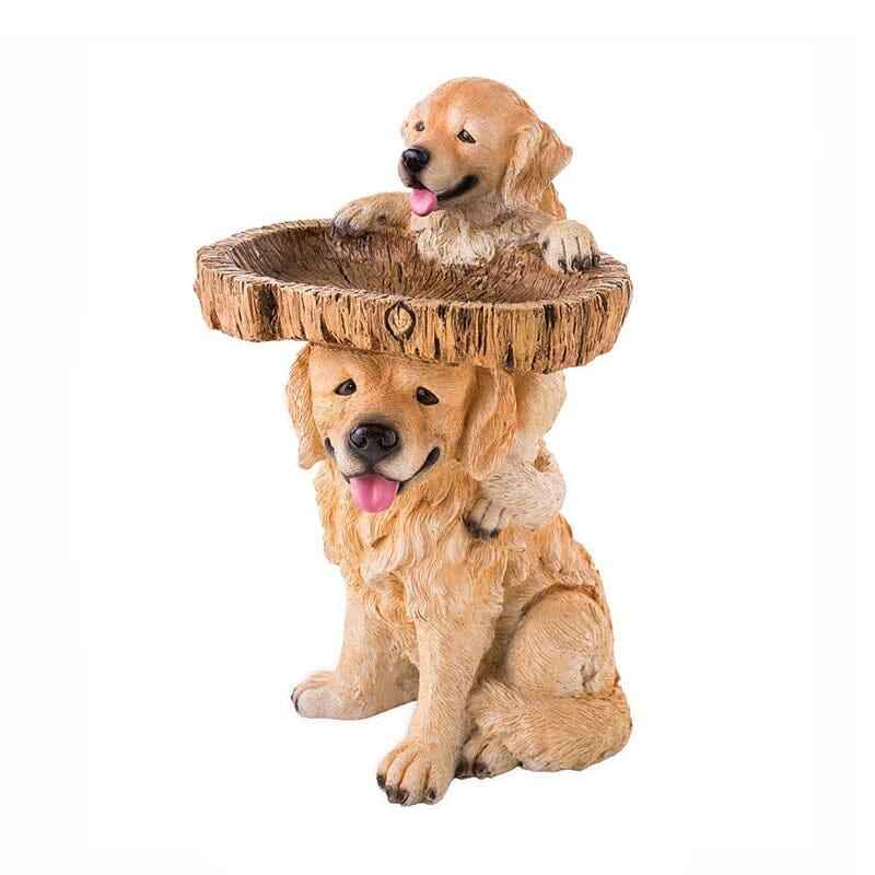 Fox Animal Resin Feeder