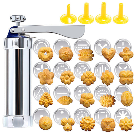 🍪Hot sale 49% off🧇Stainless steel cookie mould gun set