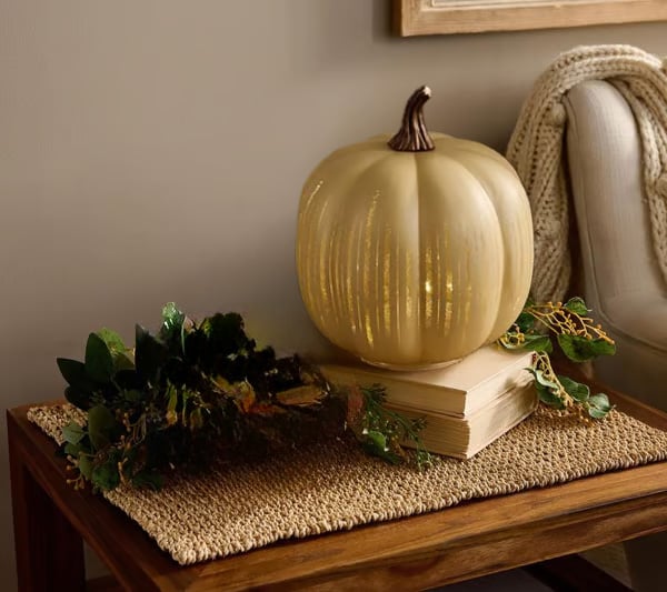 🔥2025 HOT SALE - 🎃Buy Large, Get Small FREE! 🎃✨ Illuminated Starry Night Pumpkins by Valerie✨