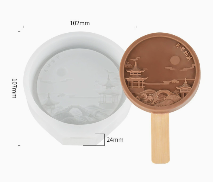 🍧new style artistic flower baking molds💐