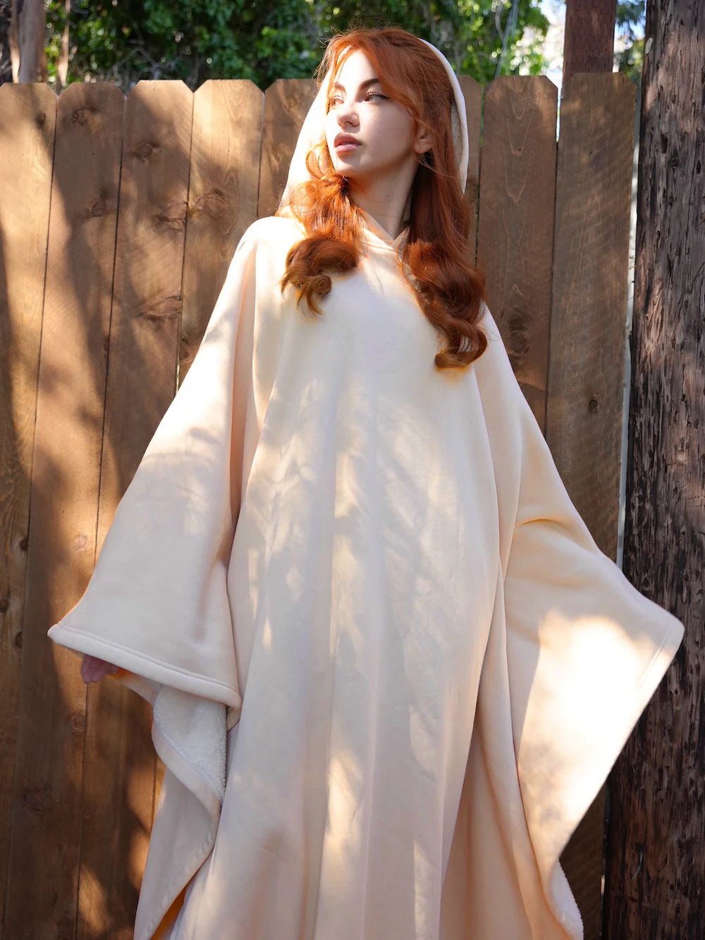 Loose Hooded Poncho Hoodie
