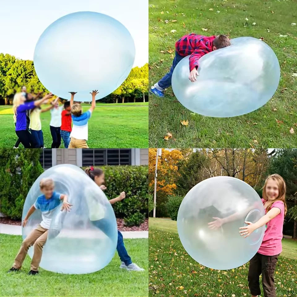 Inflatable bubble ball (that can be filled with water)