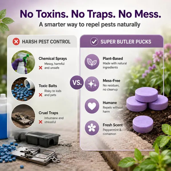 💥Limited time offer: 45% off🐀Natural scented rodent repellent tablets