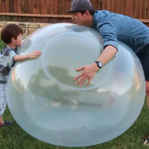 Inflatable bubble ball (that can be filled with water)