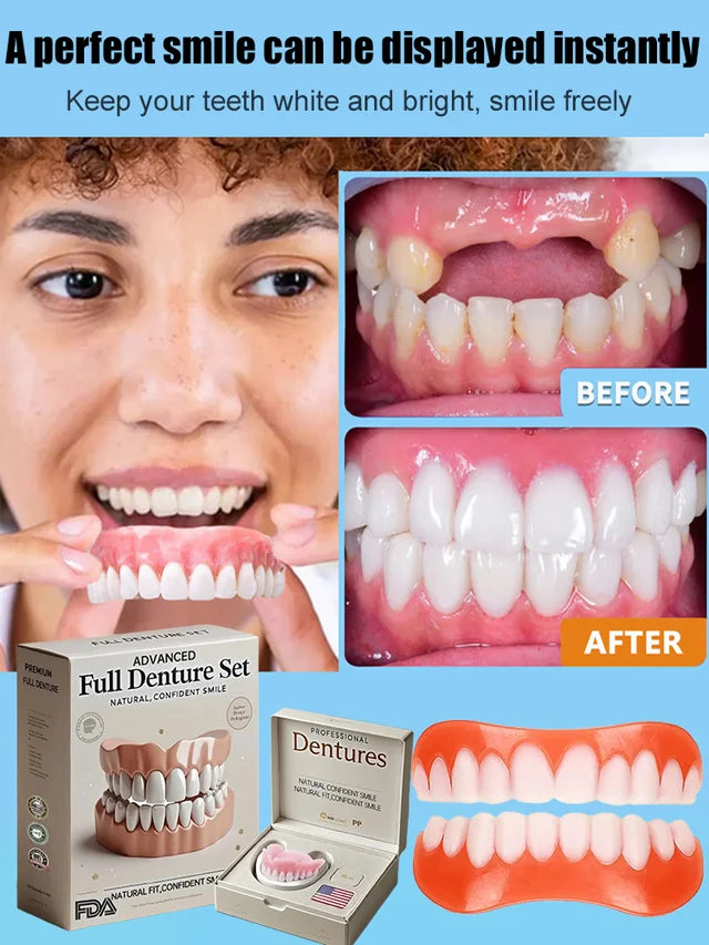 🦷🔥This week's special offer🔥Full Denture Set