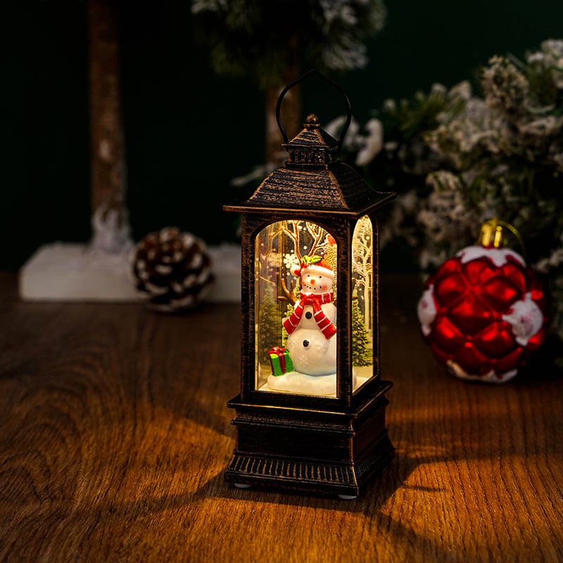 🌲Christmas Sale 48% OFF - Snow Globe Christmas Lantern Decorations