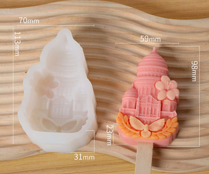 🍧new style artistic flower baking molds💐