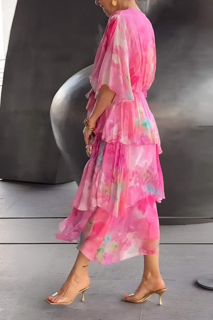 ELEGANT CHIFFON DRESS!