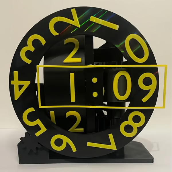 🥳Super cool 50% off🕰️Triaxial Numechron Clock