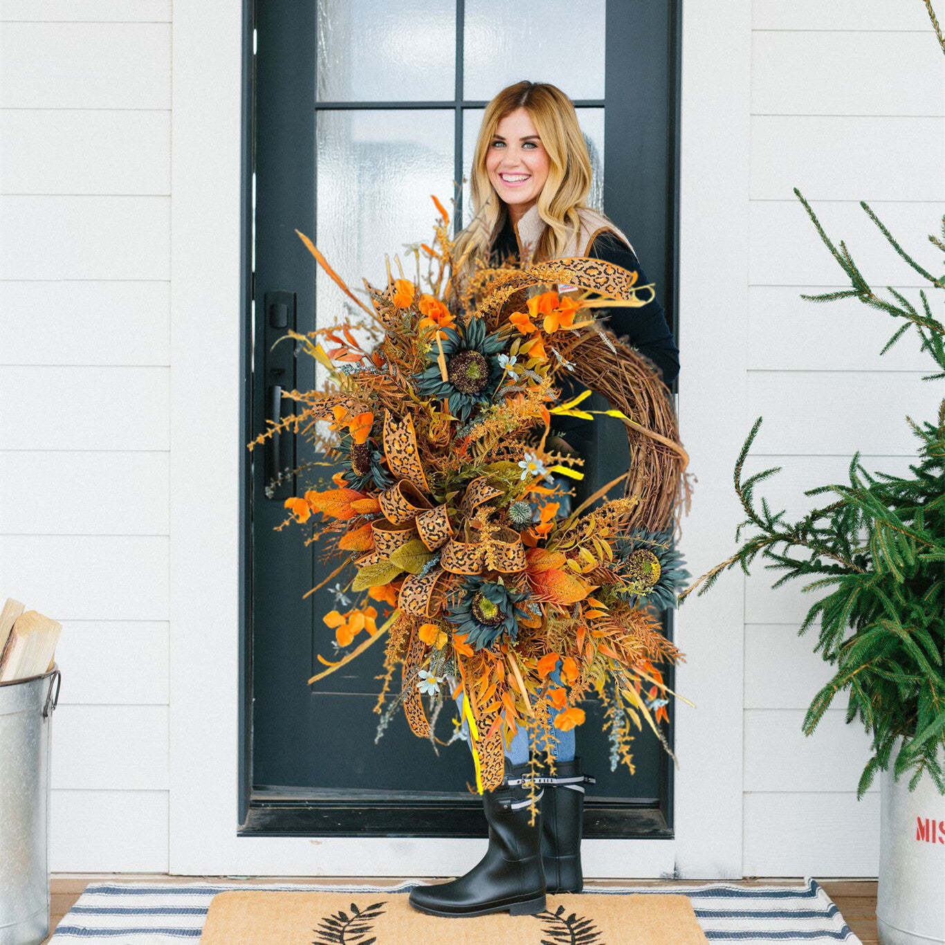 Autumn Grapevine Wreath