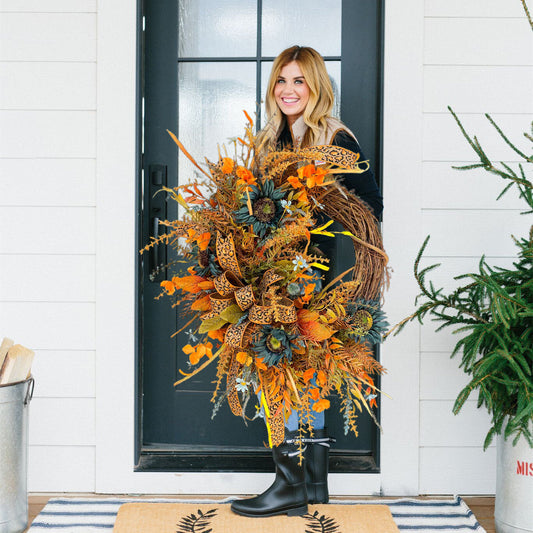 Autumn Grapevine Wreath
