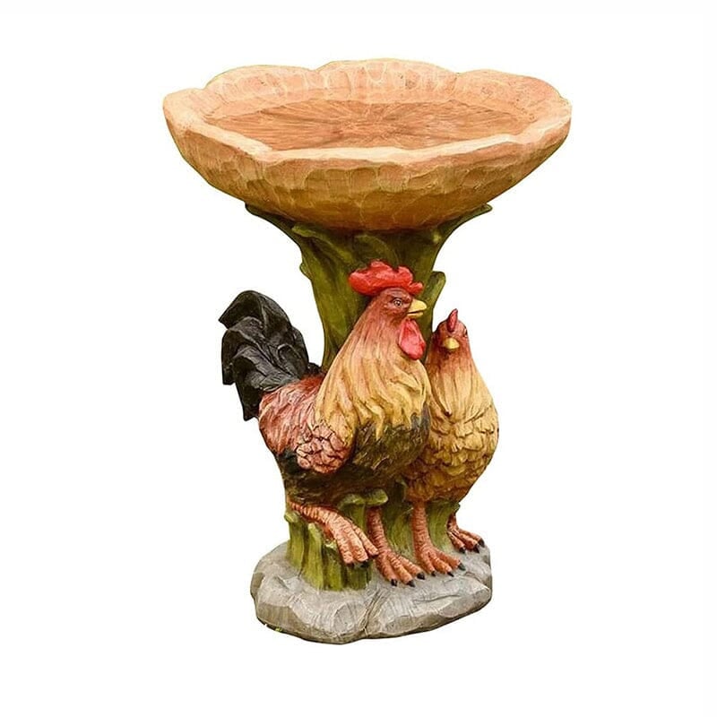 Fox Animal Resin Feeder