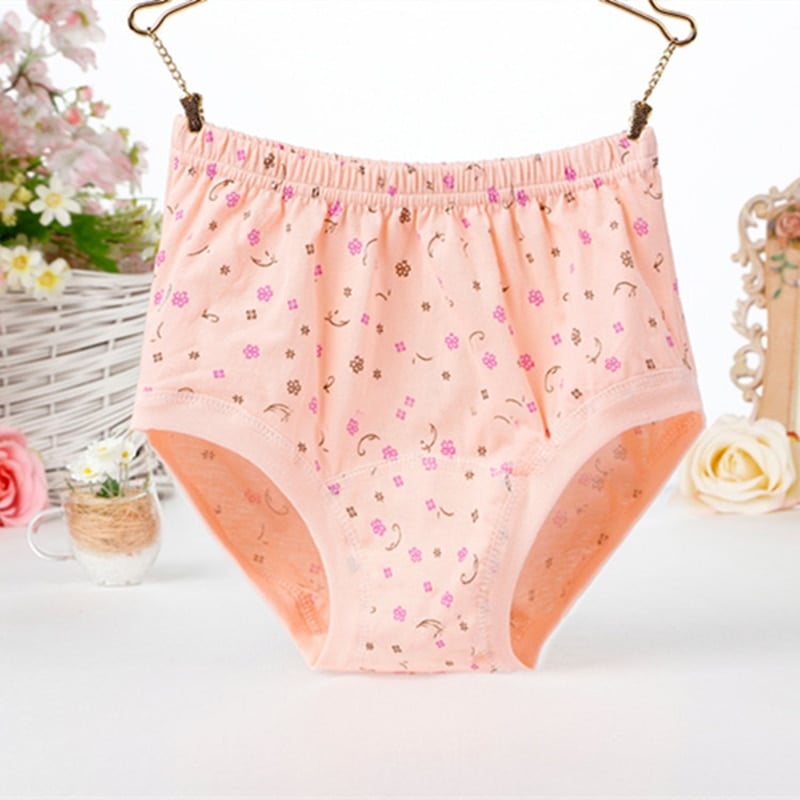 High-Waist Ladies Cotton Panties Plus Sizes💥