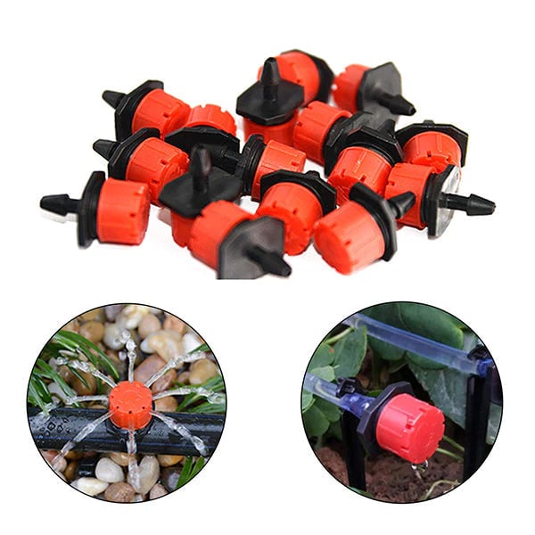 Aquaflow Adjustable Irrigation Drippers Sprinklers | Set of 30 PCS