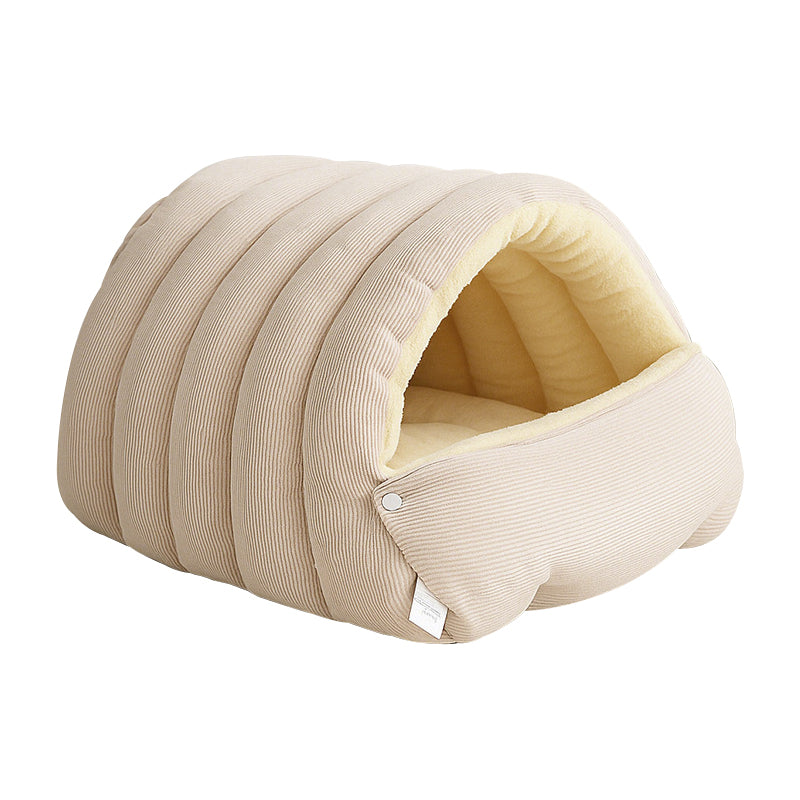 🐶😸Warmth Cozy Comfort  Plush Pet Cave